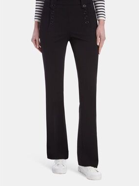 Capsule 121 Black High-Waist Métis Pant Side Zip Size Medium